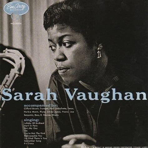 Sarah Vaughan - Sarah Vaughan Lyrics and Tracklist | Genius