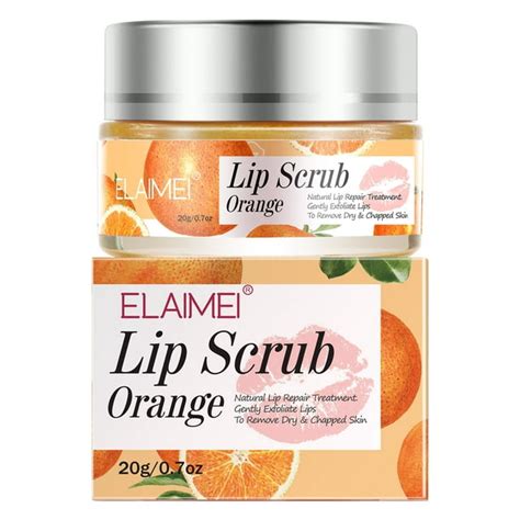 Lip Scrub, Lip Scrub Exfoliator,and Moisturizer, Natural Lip Mask ...