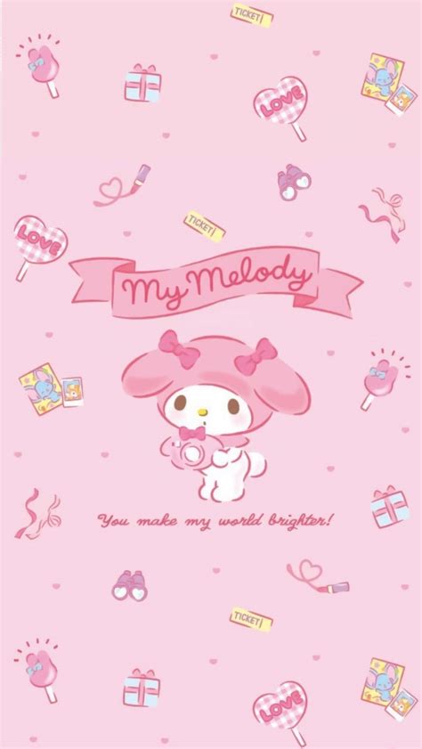 [100+] Cute My Melody Wallpapers | Wallpapers.com