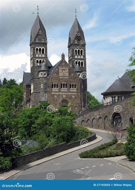 Clervaux (Luxembourg) stock photo. Image of architecture - 27105850