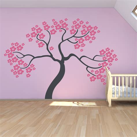 Japanese Cherry Blossom Tree Wall Art / 15 Best Ideas Red Cherry Blossom Wall Art : Learn how to ...