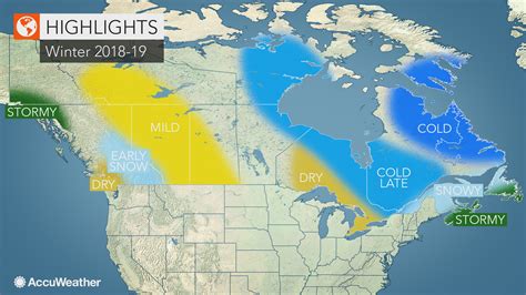 AccuWeather’s Canada winter forecast for the 2018-2019 season | AccuWeather