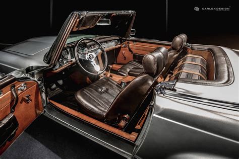 Mercedes 230 SL Pagoda By Carlex Has A Lavishly Redone Interior | Carscoops