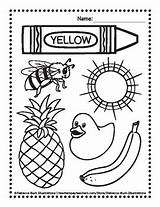 Learn Your Colors  Coloring Page Worksheets By Rebecca Burk Illustrations sketch template