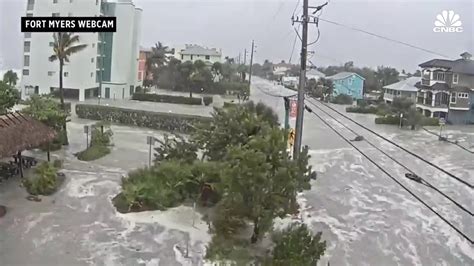 Timelapse shows devastating storm surge from Hurricane Ian in Fort ...