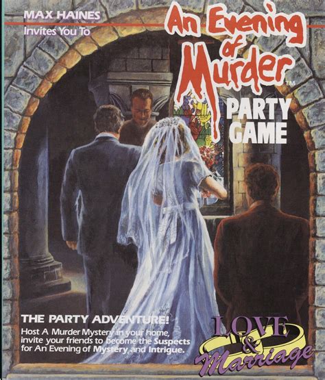 “Love & Marriage” Murder Mystery Party Game - An Evening of Murder