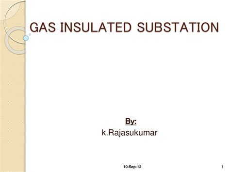 Gas Insulated Substation Design - myfreeascse