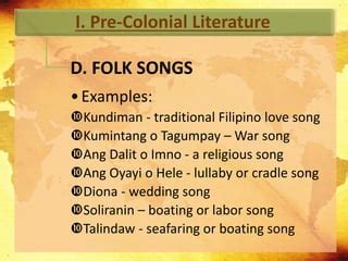 Features of Philippine Literature | PPT