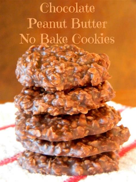 Chocolate Peanut Butter No Bake Cookies | Queen Of The Red Double Wide