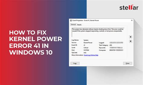 How to Fix Windows 10 Kernel Power 41 Error? [Complete Guide]