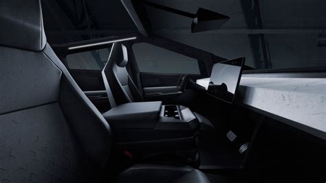 The Coolest Features Of The Tesla Cybertruck Interior