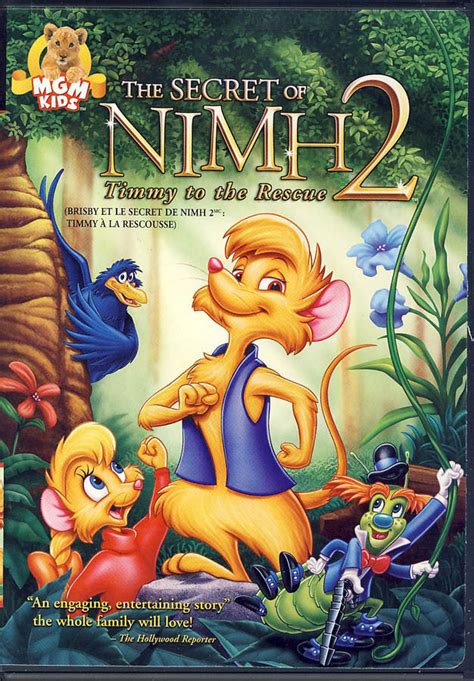 The Secret of NIMH 2 - Timmy to the Rescue on DVD Movie