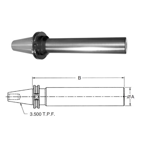 CAT 40 Precision Test Bars (V40PTB-200-1000) - Briney Tooling Systems