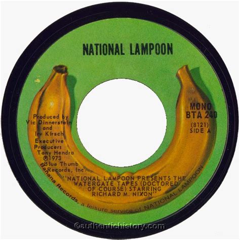 The Watergate Tapes, by National Lampoon (1973)