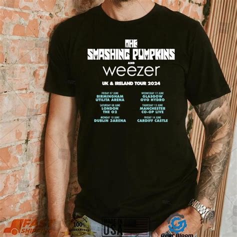 The Smashing Pumpkins And Weezer UK And Ireland Tour 2024 Schedule List ...