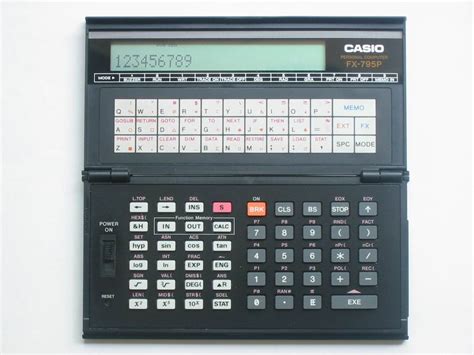 Casio FX-795P | A collection of programmable and non-programmable calculators