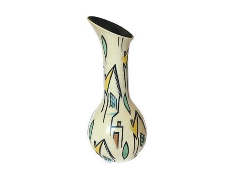 Rare Beswick Vase Albert Hallam Hand Painted Houses | Etsy | Vase ...