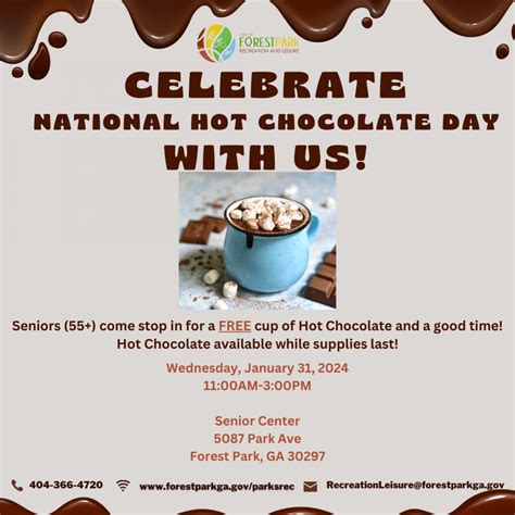 National Hot Chocolate Day Event | Forest Park, GA