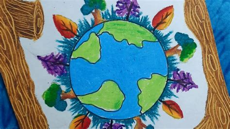 Competition Poster Drawing Ideas World Environment Day Painting - From ...