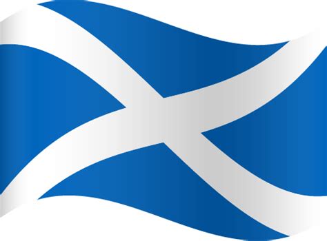 Scottish Flag Waving