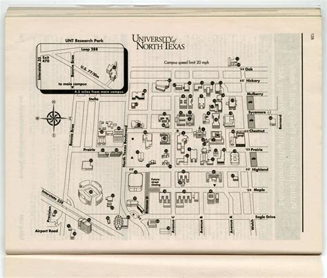 [University of North Texas: Campus Map, 2004] - UNT Digital Library