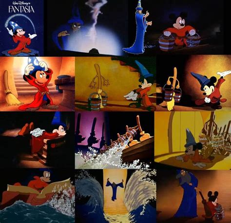 The Sorcerer's Apprentice | Fantasia disney, Disney fun facts, The ...