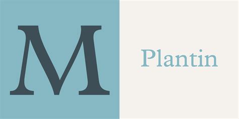 Plantin® - Webfont & Desktop font | Lettering, Fonts, Myfonts