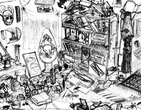 messy room by psychoafro | Messy room, Messy art, Art