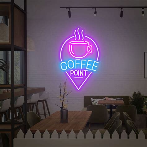 Coffee Neon Sign, Custom Coffee Shop Sign, Cafe Neon Sign Decor, Coffee Led Sign, Coffee Neon ...
