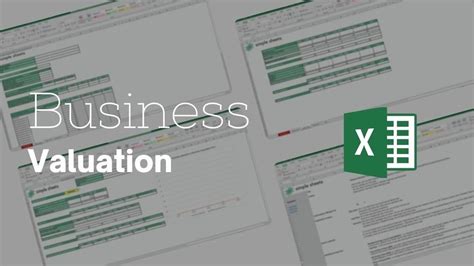 Business Valuation Excel and Google Sheets Template - Simple Sheets