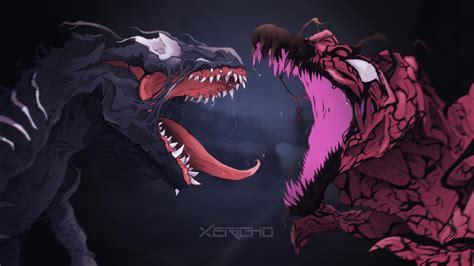 Venom VS Carnage by xericho on DeviantArt