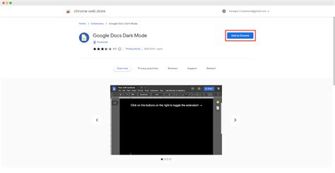 How To Use Google Docs In Dark Mode