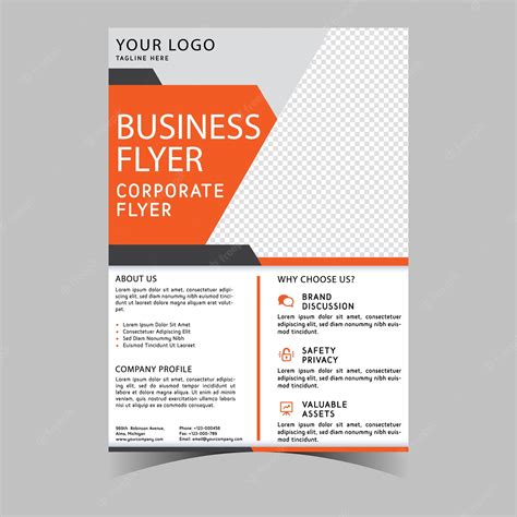 Premium Vector | Business letterhead template corporate flyer design