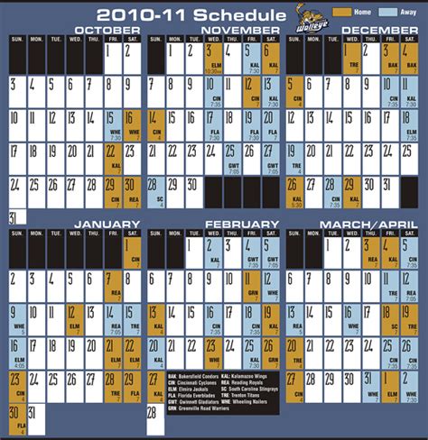 Walleye schedule and promotions - The Blade