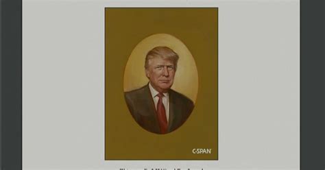 Donald Trump Presidential Portrait | C-SPAN.org