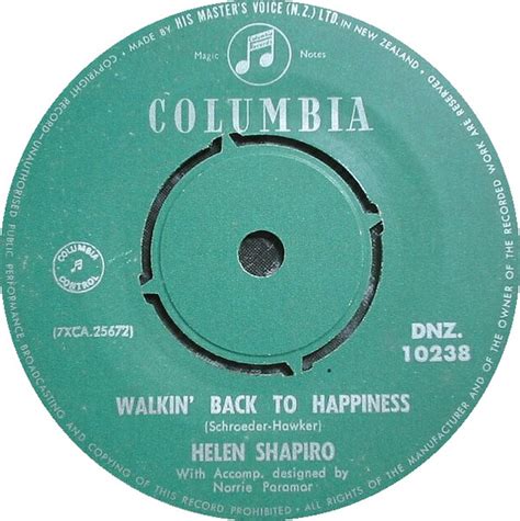 Helen Shapiro – Walkin' Back To Happiness (1961, Vinyl) - Discogs