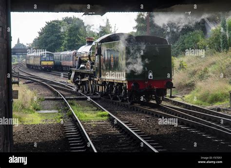 Hall class 4-6-0 Witherslack Hall on the Great Central Railway Loughborough Stock Photo - Alamy