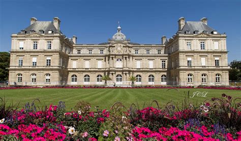 Photographies du Palais et du Jardin du Luxembourg, le Sénat.