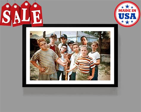 The Sandlot Movie Poster Print Fun Kids Bedroom Sports | Etsy