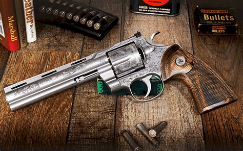 GUNS Magazine The First Engraved Colt Python - GUNS Magazine