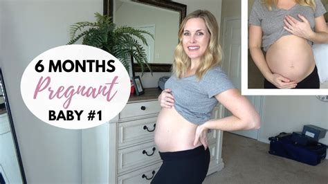 6 MONTHS PREGNANT UPDATE | Anatomy scan, weight gain, belly shot - YouTube