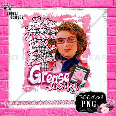 Marty Grease PNG - Etsy