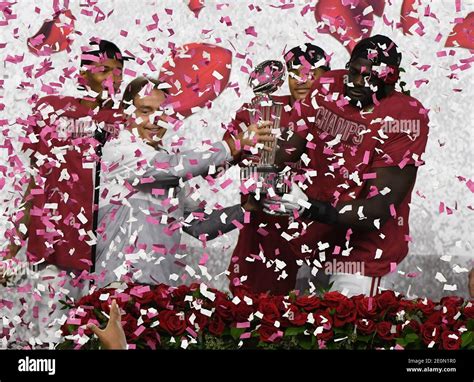 Arlington, United States. 01st Jan, 2021. Alabama head coach Nick Saban ...