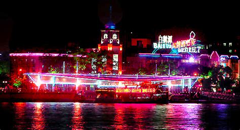 Guangzhou Nightlife, Tours with Pearl River Night Cruise, Guangzhou Bar Streets