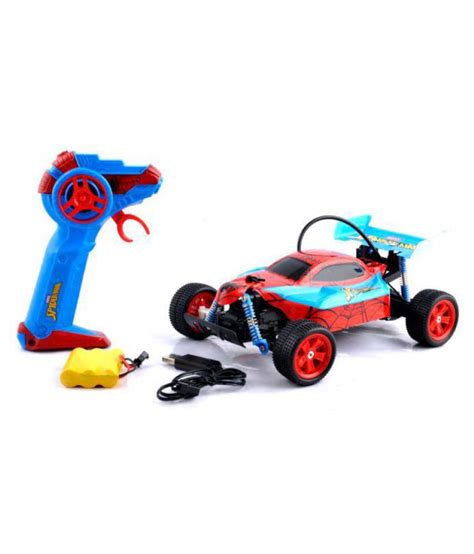 KidzFan™ SpiderMan Designed Remote Control Car | High Speed | Rechargeable | Heavy Duty ...