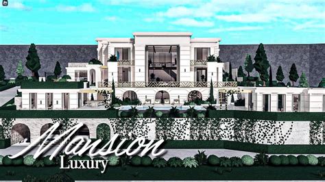 Bloxburg Mansion Luxury [Part1/2] | Welcome to Bloxburg 1M Speedbuild ...