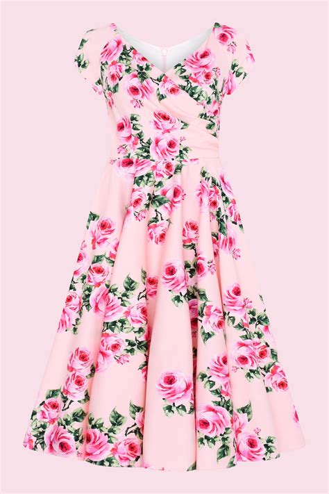 Dresses | Hourglass Vintage Rose Swing Dress