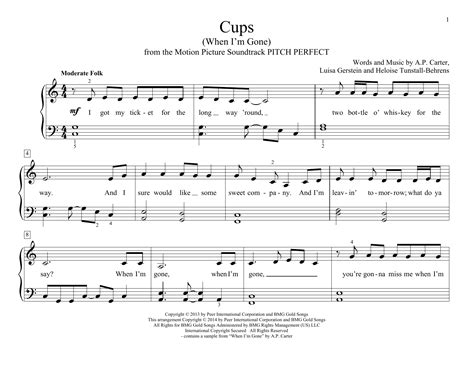 Anna Kendrick - Cups (When I'm Gone) | Notypisni.cz