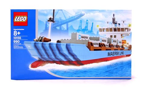 Maersk Line Container Ship - LEGO set #10155-1 (NISB) (Building Sets > Exclusives)