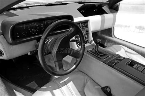 April 13, 2016 Interior of DeLorean Vintage Car in Bangkok, Thailand Editorial Image - Image of ...